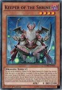 Keeper of the Shrine CORE-EN024 card from Clash of Rebellions