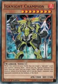 Igknight Champion CORE-EN033 card from Clash of Rebellions