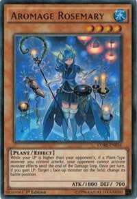 Aromage Rosemary CORE-EN036 card from Clash of Rebellions