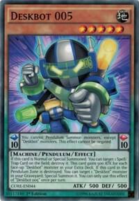 Deskbot 005 CORE-EN044 card from Clash of Rebellions