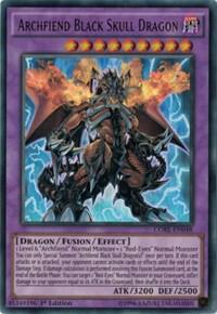 Archfiend Black Skull Dragon CORE-EN048 card from Clash of Rebellions