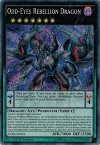Odd-Eyes Rebellion Dragon CORE-EN051 card from Clash of Rebellions