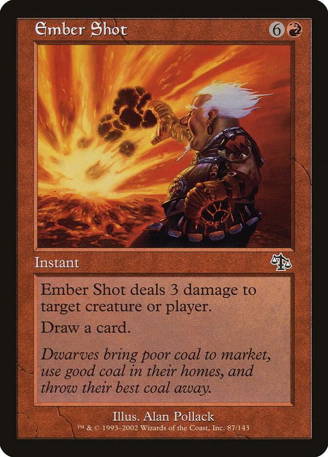 Ember Shot 87 card from Judgment