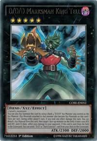 D/D/D Marksman King Tell CORE-EN052 card from Clash of Rebellions