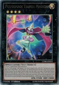 Performage Trapeze Magician CORE-EN053 card from Clash of Rebellions