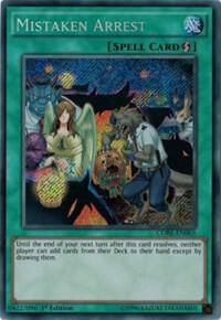 Mistaken Arrest CORE-EN065 card from Clash of Rebellions