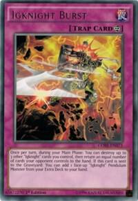 Igknight Burst CORE-EN073 card from Clash of Rebellions