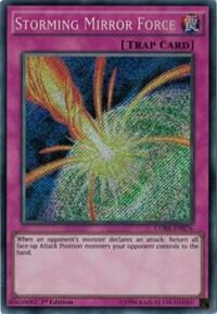 Storming Mirror Force CORE-EN076 card from Clash of Rebellions
