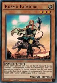Kozmo Farmgirl CORE-EN082 card from Clash of Rebellions