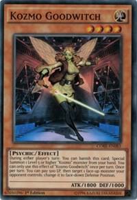 Kozmo Goodwitch CORE-EN083 card from Clash of Rebellions