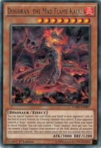 Dogoran, the Mad Flame Kaiju CORE-EN087 card from Clash of Rebellions