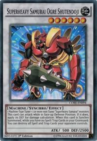 Superheavy Samurai Ogre Shutendoji CORE-EN094 card from Clash of Rebellions