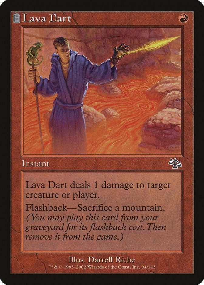 Lava Dart 94 card from Judgment