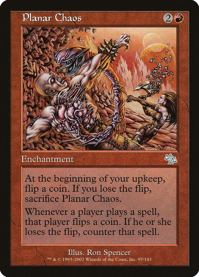 Planar Chaos 97 card from Judgment