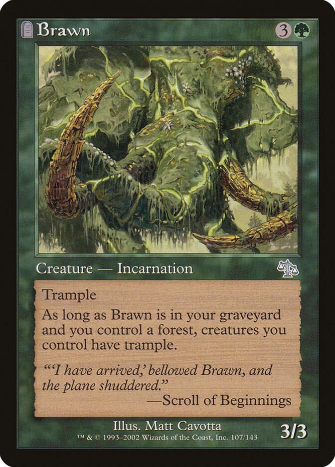 Brawn 107 card from Judgment