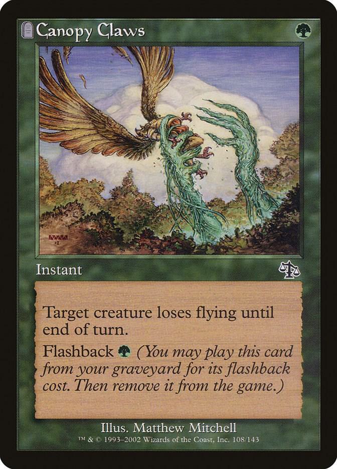 Canopy Claws 108 card from Judgment