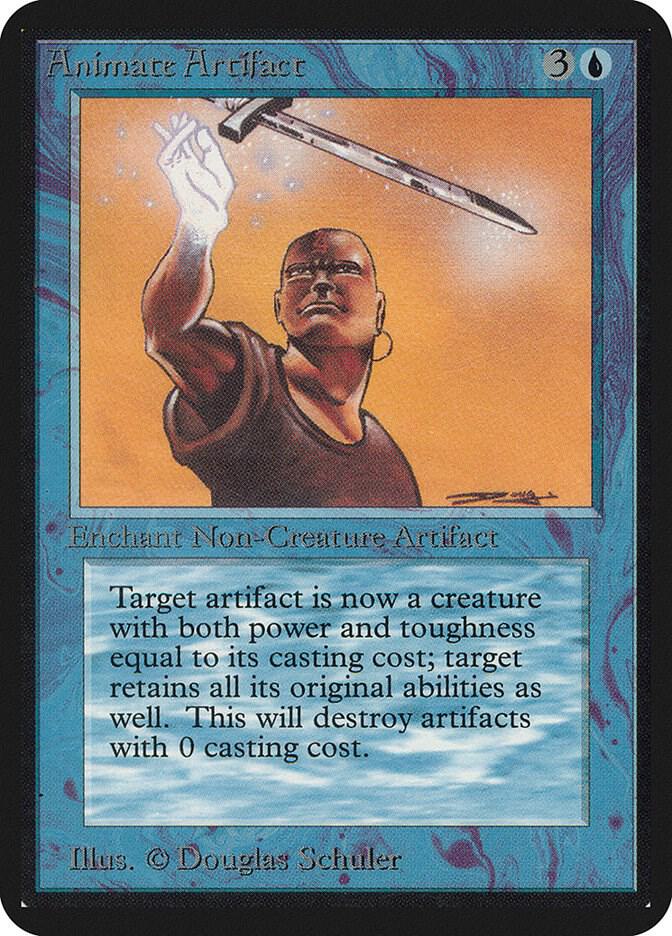Animate Artifact card from Alpha Edition