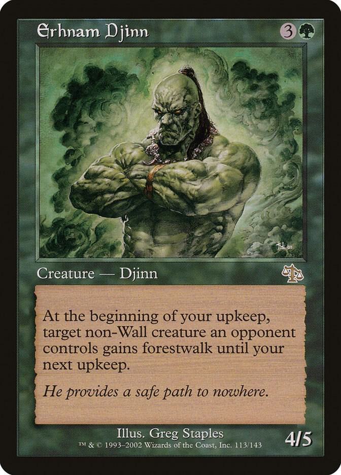Erhnam Djinn 113 card from Judgment