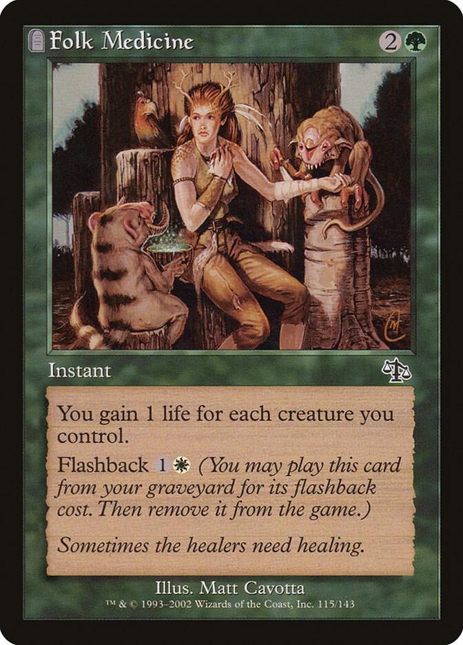Folk Medicine 115 card from Judgment