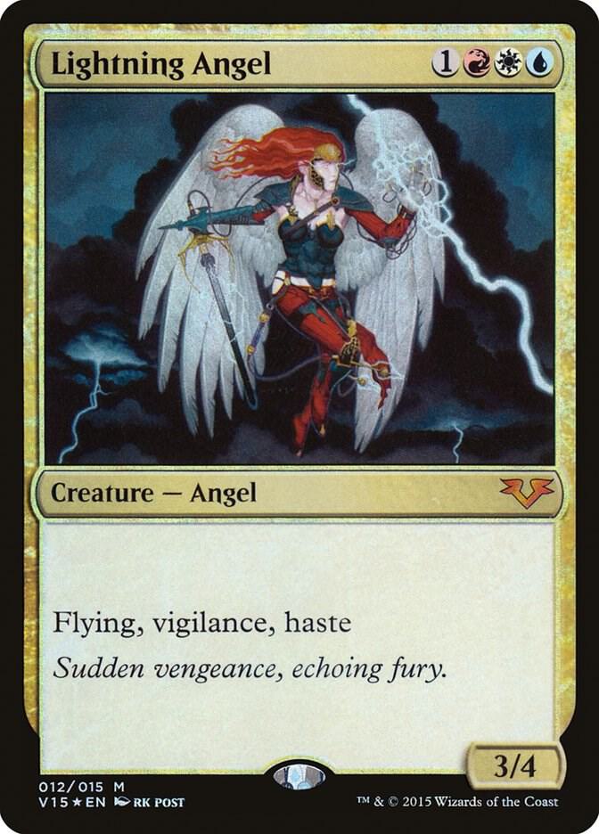 Lightning Angel 12 card from From the Vault: Angels
