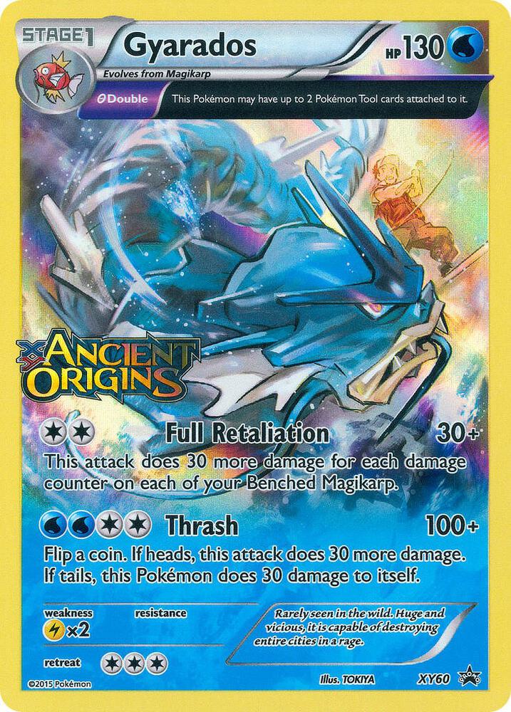 Gyarados (Prerelease) XY60 card from XY Promos