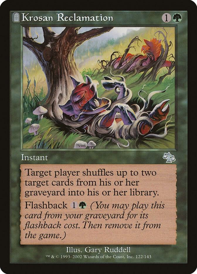 Krosan Reclamation 122 card from Judgment
