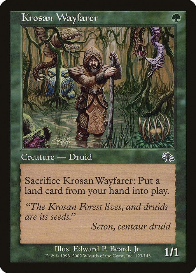 Krosan Wayfarer 123 card from Judgment