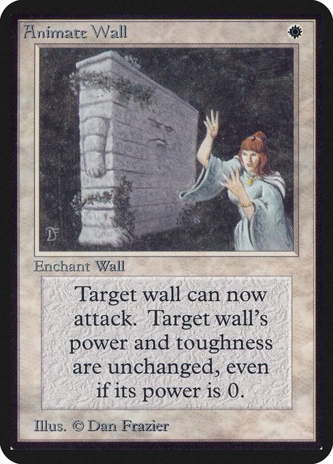 Animate Wall card from Alpha Edition