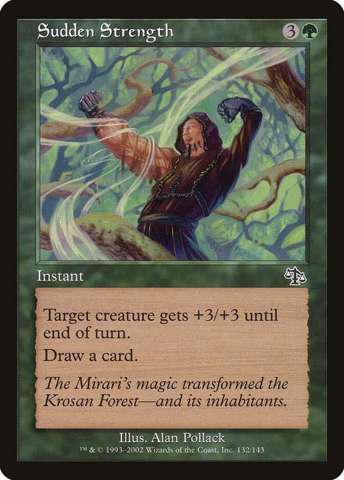 Sudden Strength 132 card from Judgment