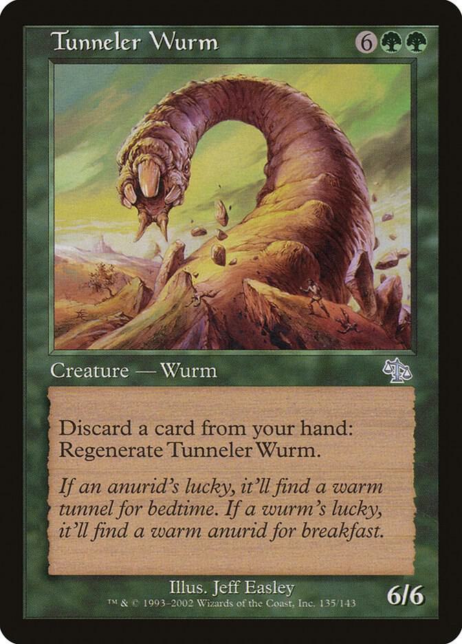 Tunneler Wurm 135 card from Judgment