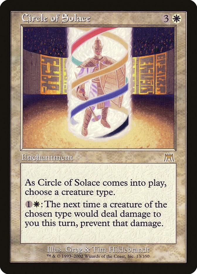 Circle of Solace 13 card from Onslaught
