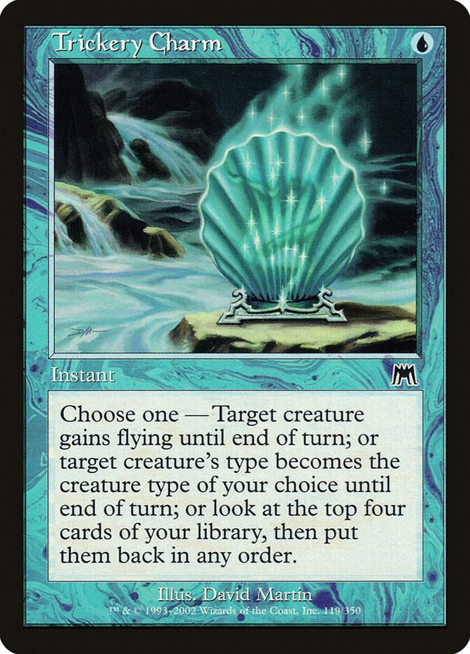 Trickery Charm 119 card from Onslaught