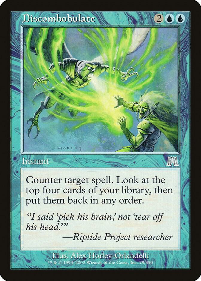 Discombobulate 79 card from Onslaught