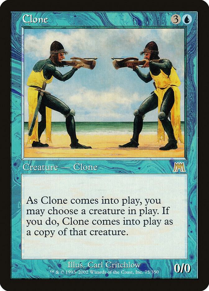 Clone 75 card from Onslaught