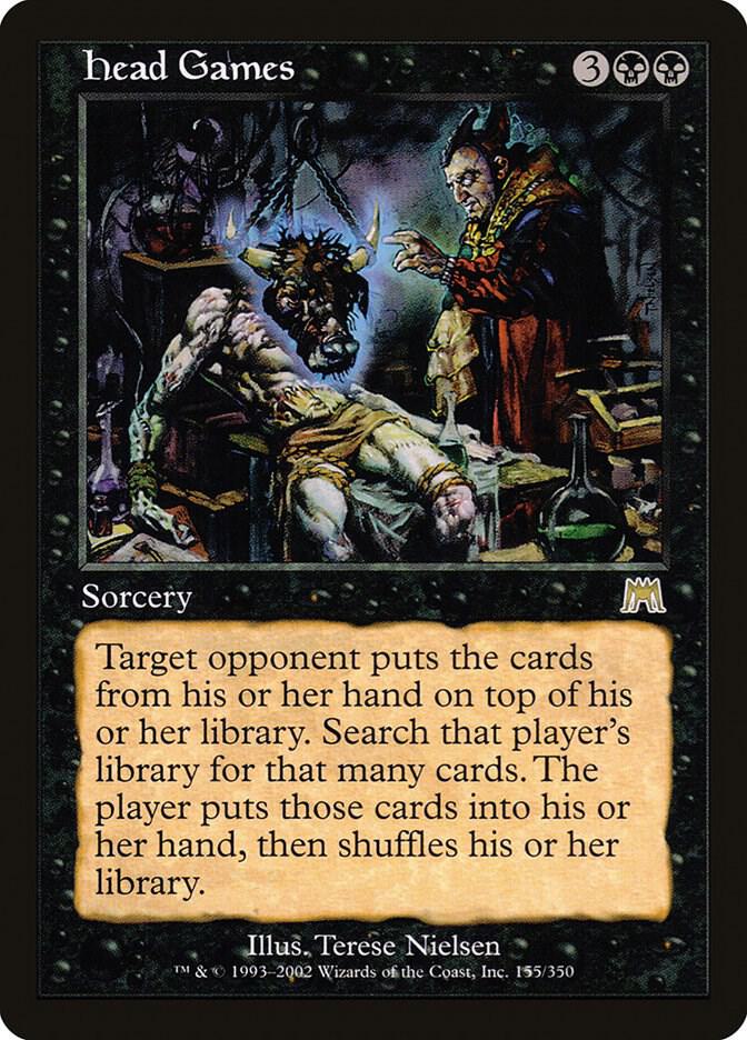 Head Games 155 card from Onslaught