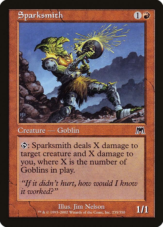 Sparksmith 235 card from Onslaught