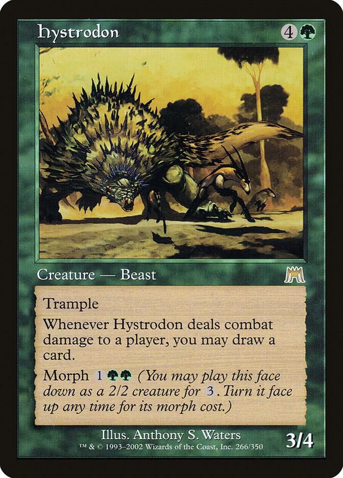 Hystrodon 266 card from Onslaught