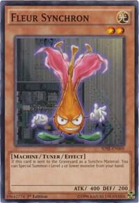 Fleur Synchron SDSE-EN009 card from Structure Deck: Synchron Extreme