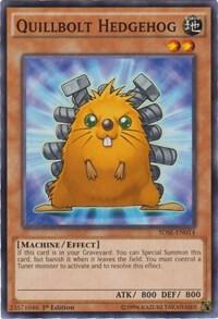 Quillbolt Hedgehog SDSE-EN014 card from Structure Deck: Synchron Extreme