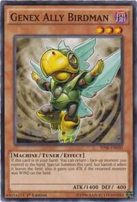 Genex Ally Birdman SDSE-EN020 card from Structure Deck: Synchron Extreme