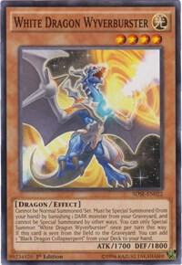 White Dragon Wyverburster SDSE-EN022 card from Structure Deck: Synchron Extreme