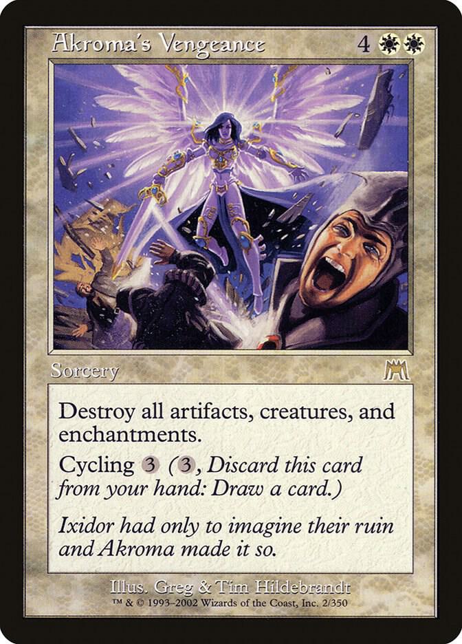 Akroma's Vengeance 2 card from Onslaught