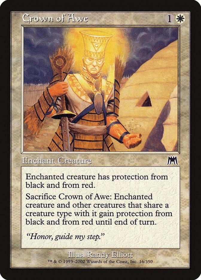 Crown of Awe 16 card from Onslaught