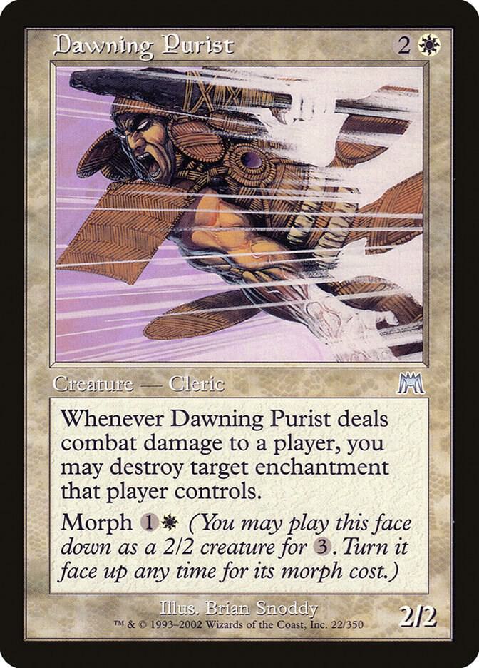 Dawning Purist 22 card from Onslaught