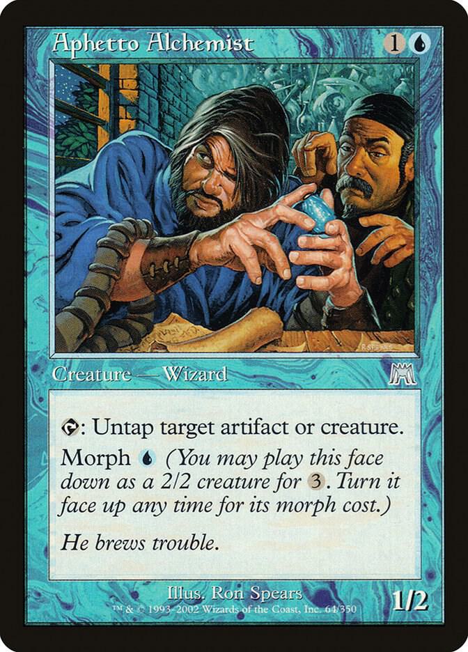 Aphetto Alchemist 64 card from Onslaught