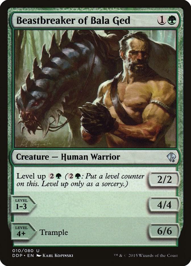 Beastbreaker of Bala Ged 10 card from Duel Decks: Zendikar vs. Eldrazi
