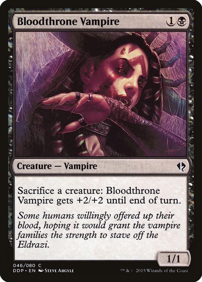 Bloodthrone Vampire 46 card from Duel Decks: Zendikar vs. Eldrazi