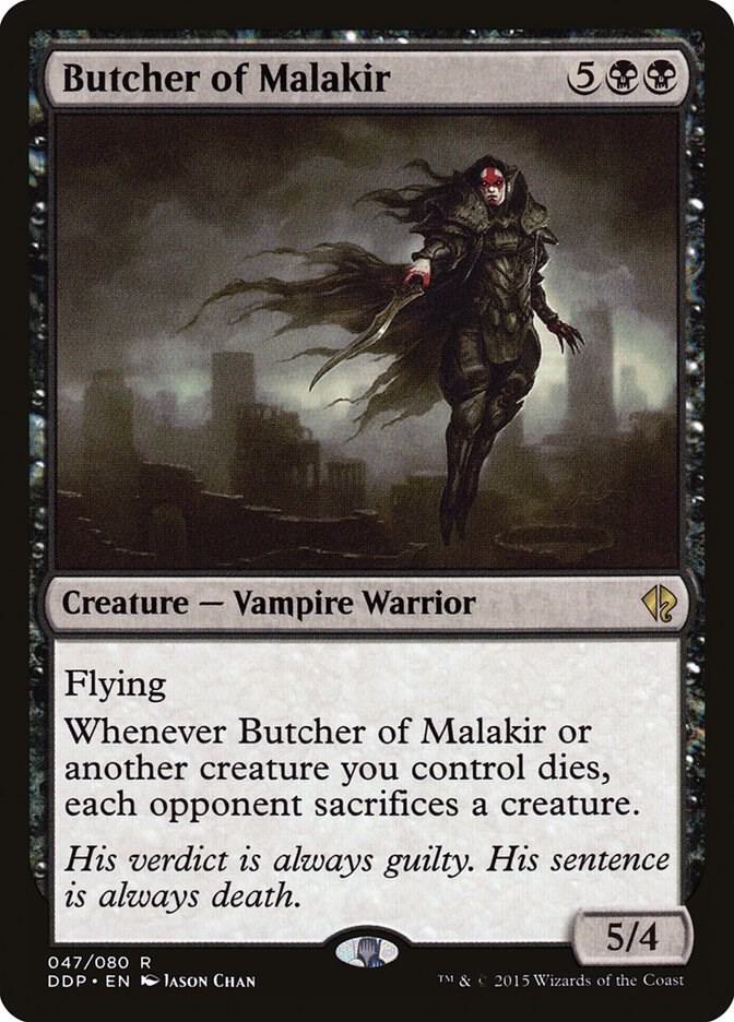 Butcher of Malakir 47 card from Duel Decks: Zendikar vs. Eldrazi