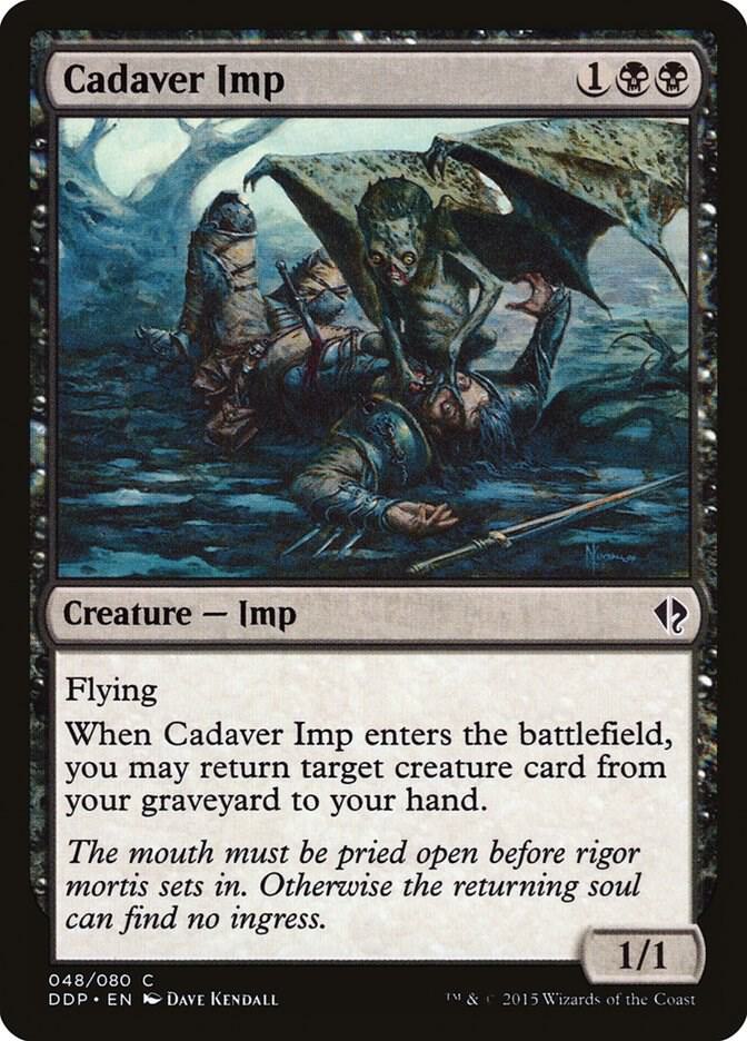 Cadaver Imp 48 card from Duel Decks: Zendikar vs. Eldrazi