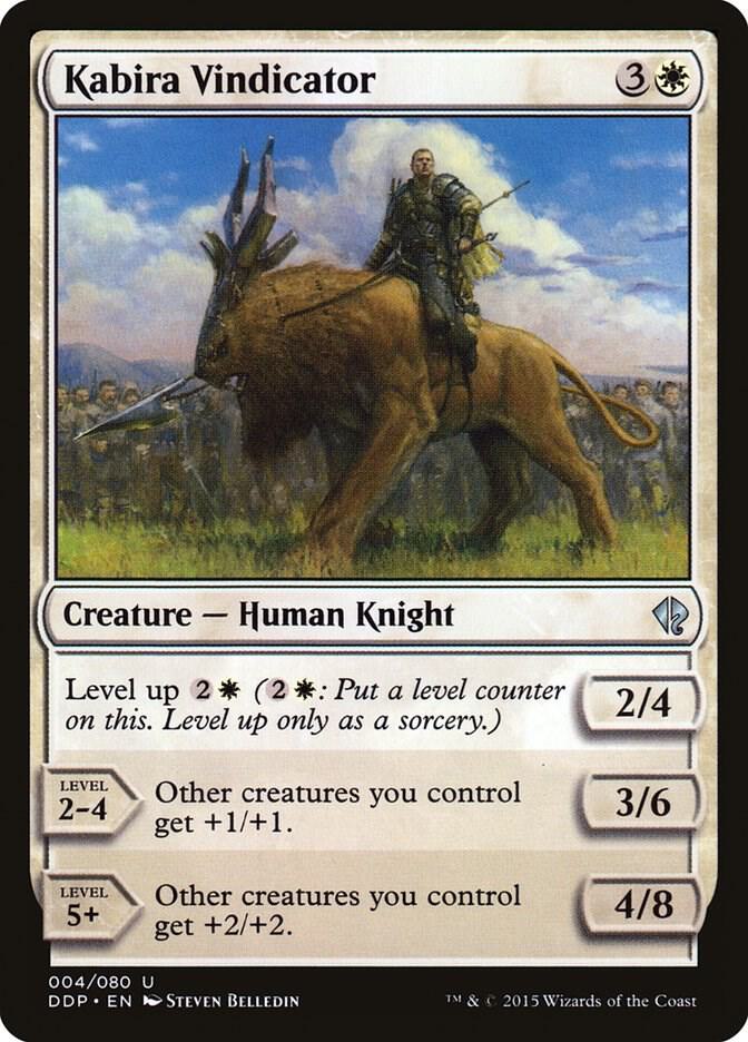 Kabira Vindicator 4 card from Duel Decks: Zendikar vs. Eldrazi
